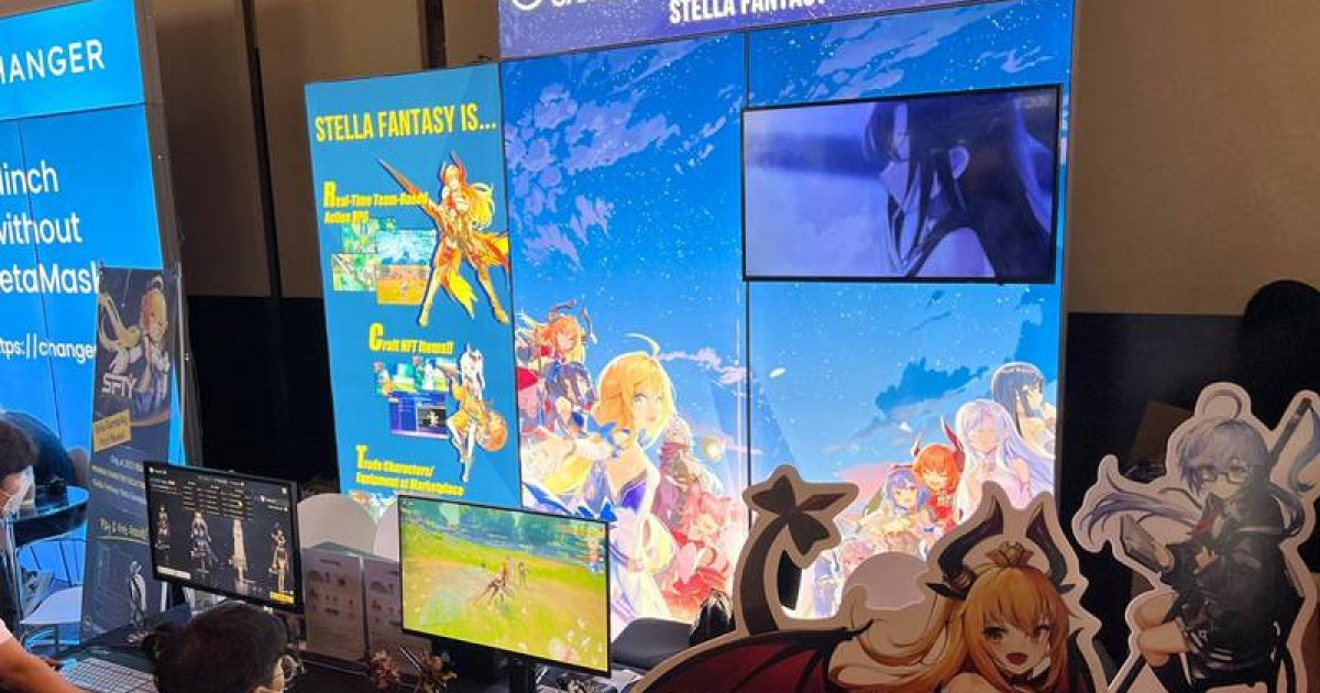 미소녀가 가득! KBW2022서 만난 NFT RPG '스텔라판타지'
