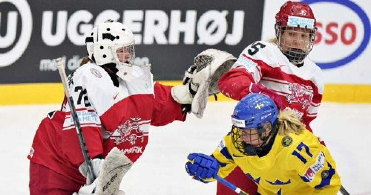 DENMARK ICE HOCKEY WOMEN WORLD CHAMPIONSHIP