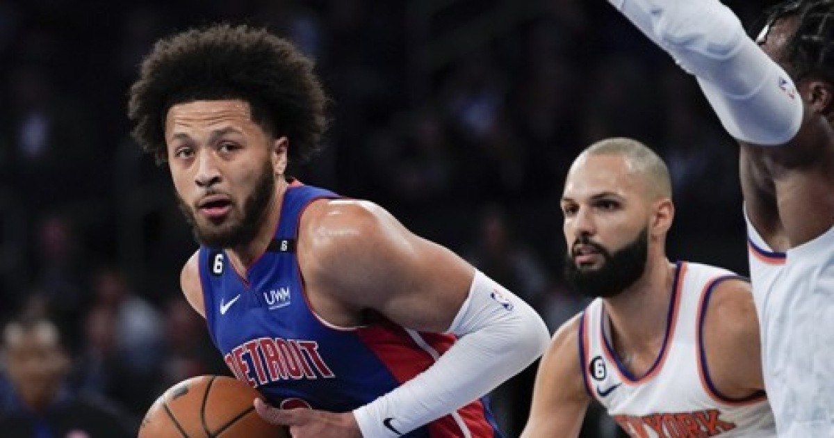 Pistons Knicks Basketball