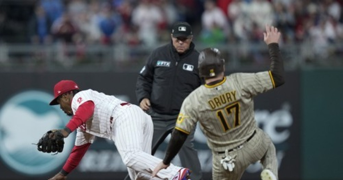 NLCS Padres Phillies Baseball