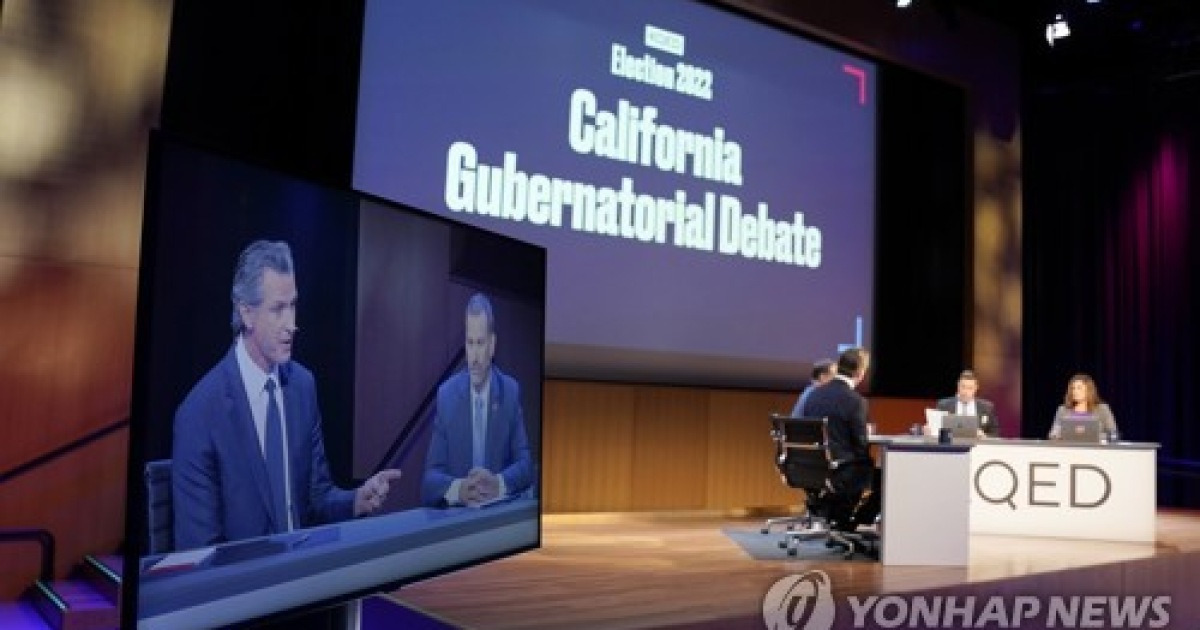 Election 2022 California Governor Debate