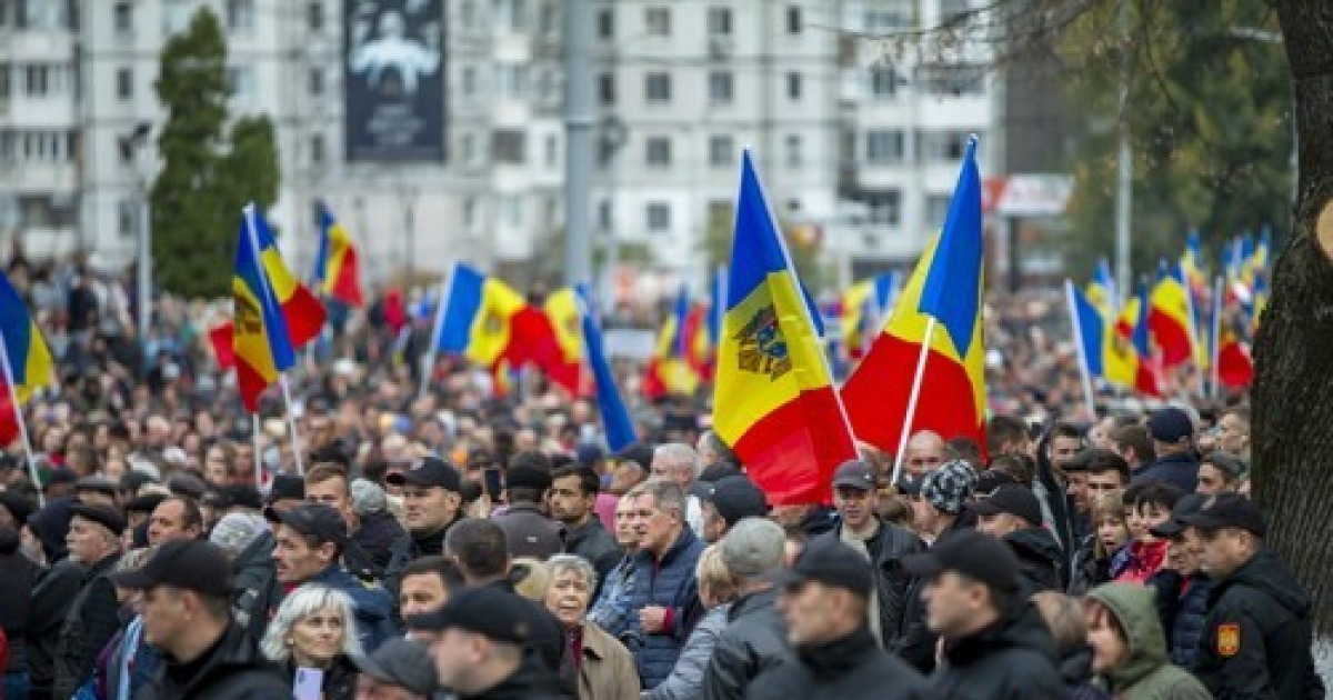 MOLDOVA PROTEST