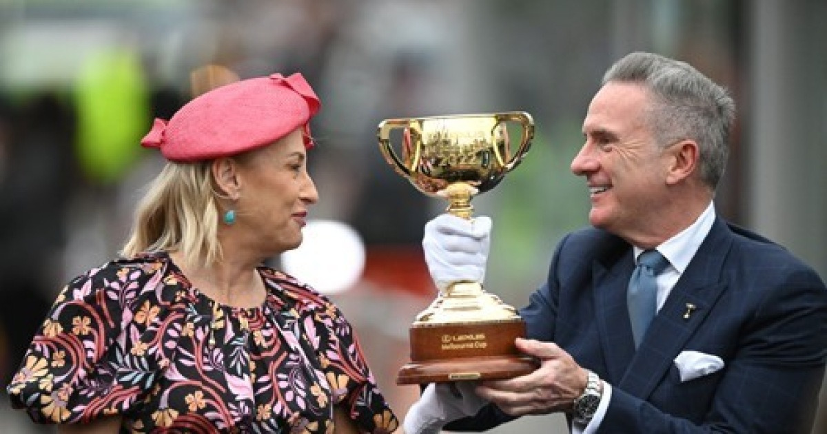 AUSTRALIA HORSE RACING MELBOURNE CUP PARADE