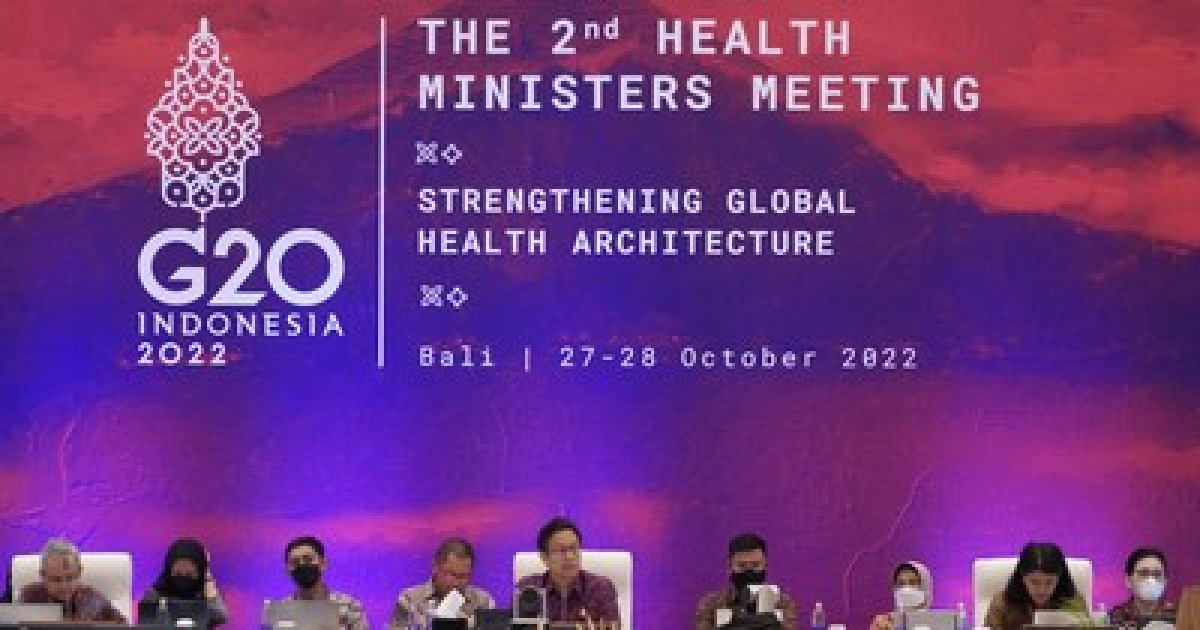 [PRNewswire] G20 Health Ministers Meeting Delivers Six Key Actions for the