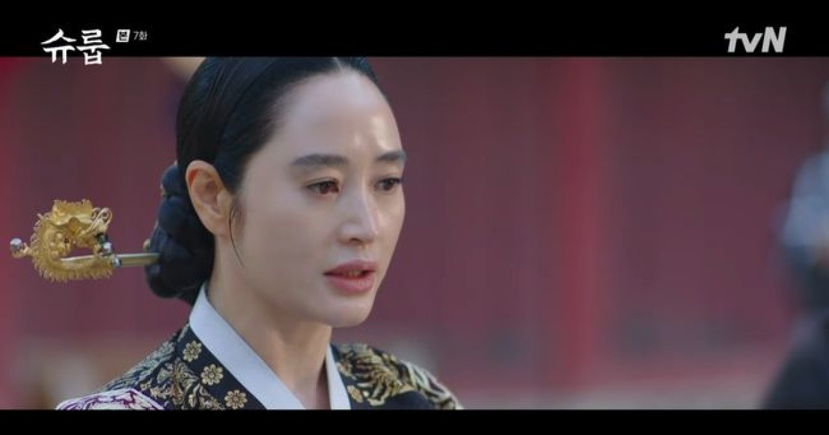 김혜수, 세자 배인혁 죽음에 