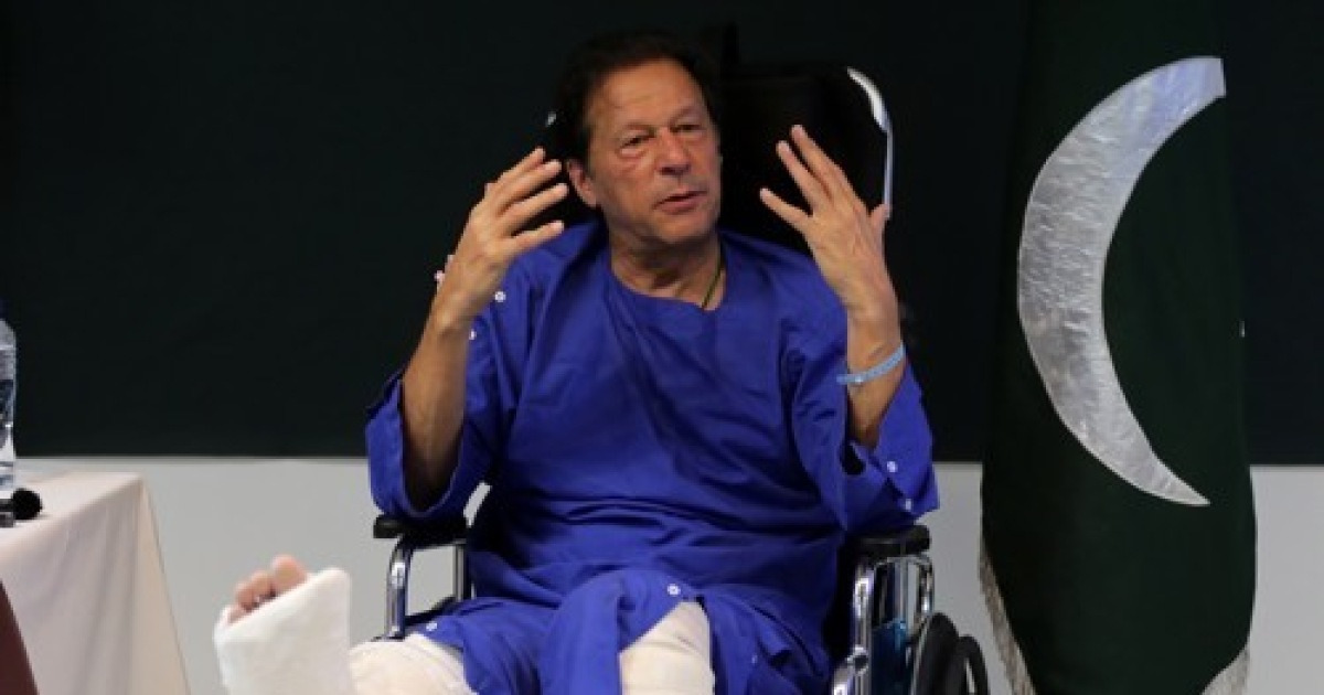 epaselect PAKISTAN IMRAN KHAN SHOOTING AFTERMATH