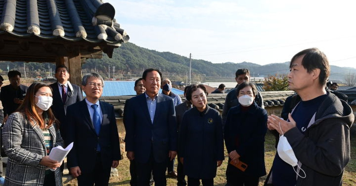 응우옌 주한 베트남 대사, 봉화 리왕조 유적 방문