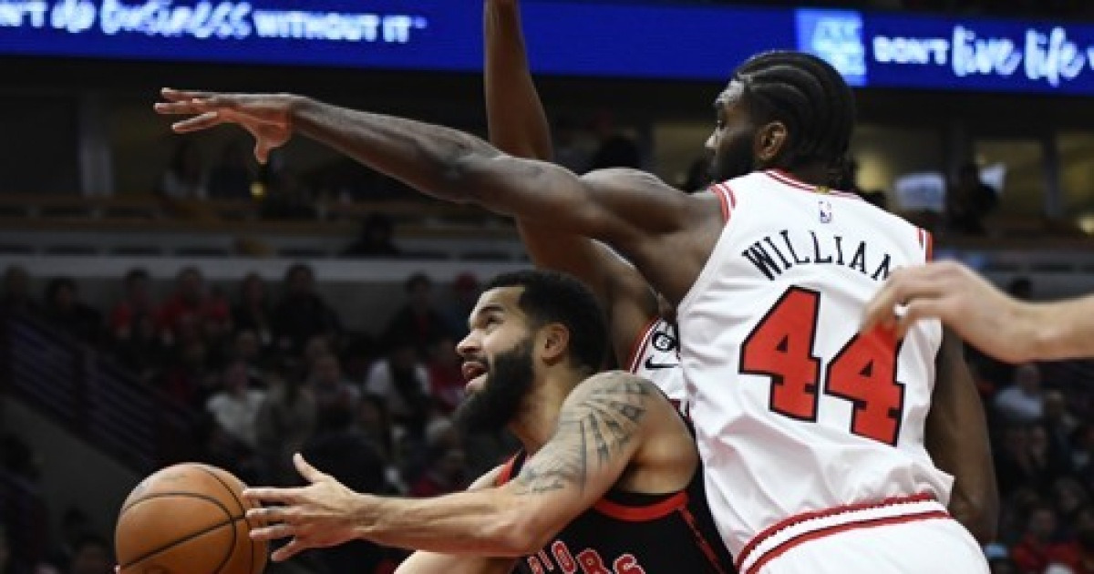 Raptors bulls basketball