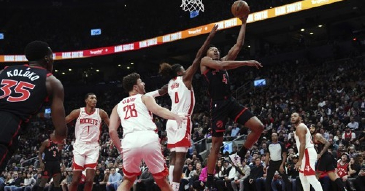 Rockets Raptors Basketball