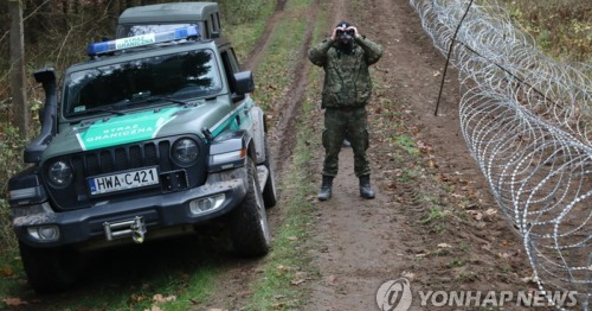 POLAND RUSSIA BORDER MIGRATION
