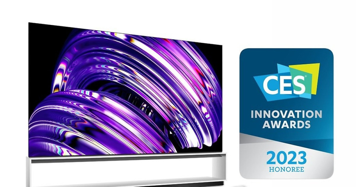 LG 올레드 TV, CES 2023 최고 혁신상 수상