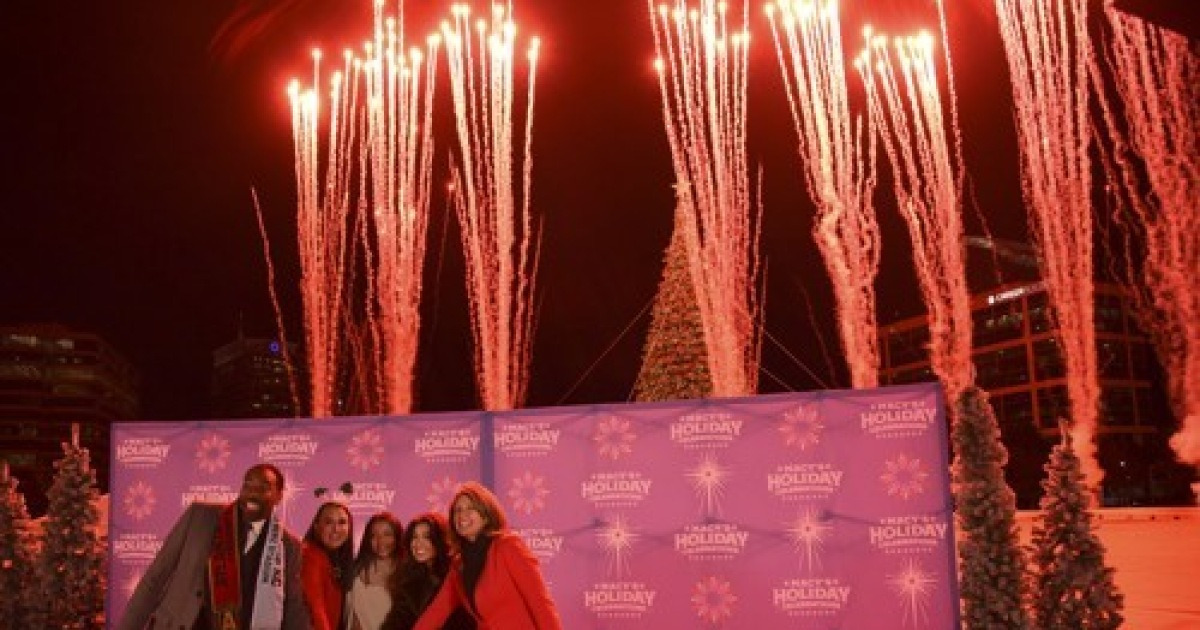 Macy's Lights 75th Annual Great Tree in Atlanta