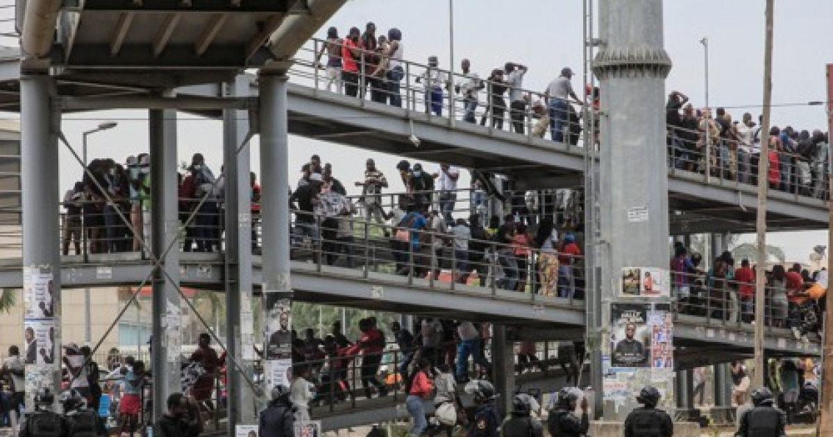ANGOLA RIOT