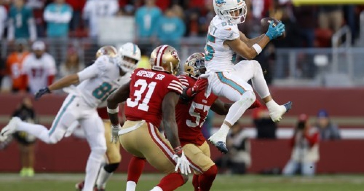 Dolphins 49ers Football