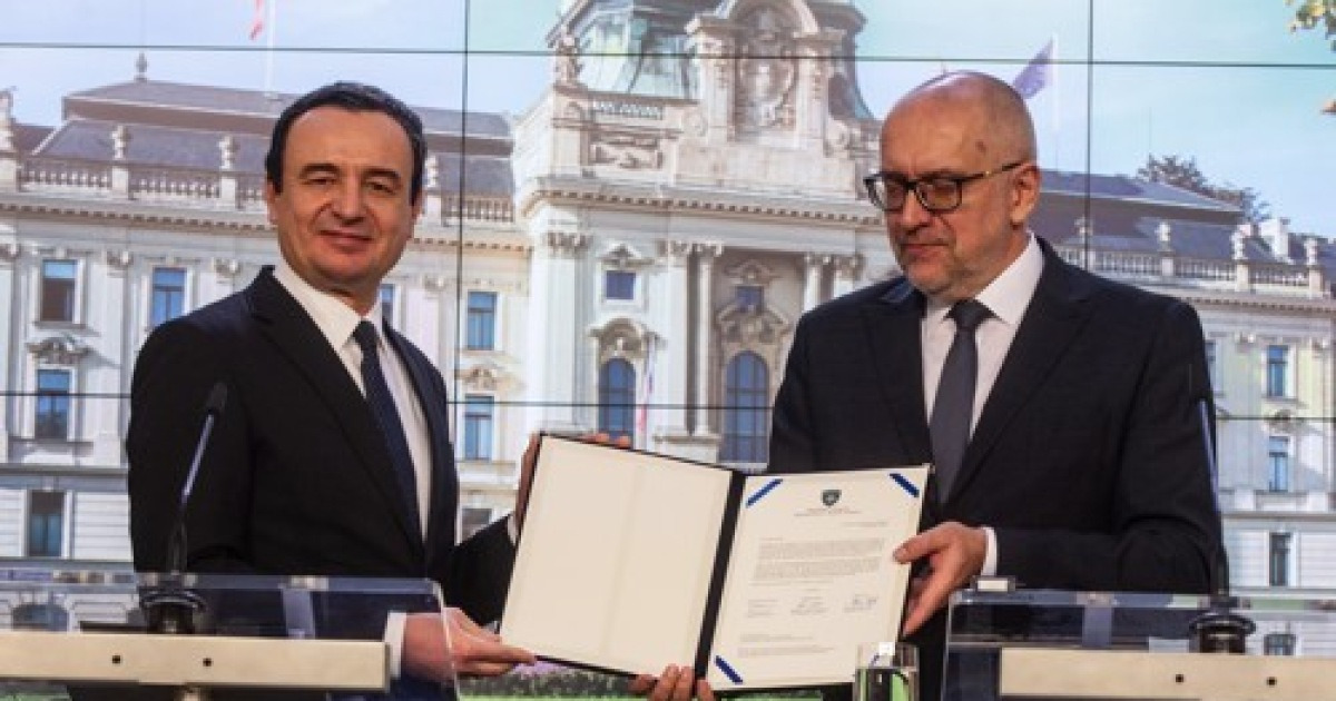 CZECH REPUBLIC KOSOVO EU APPLICATION