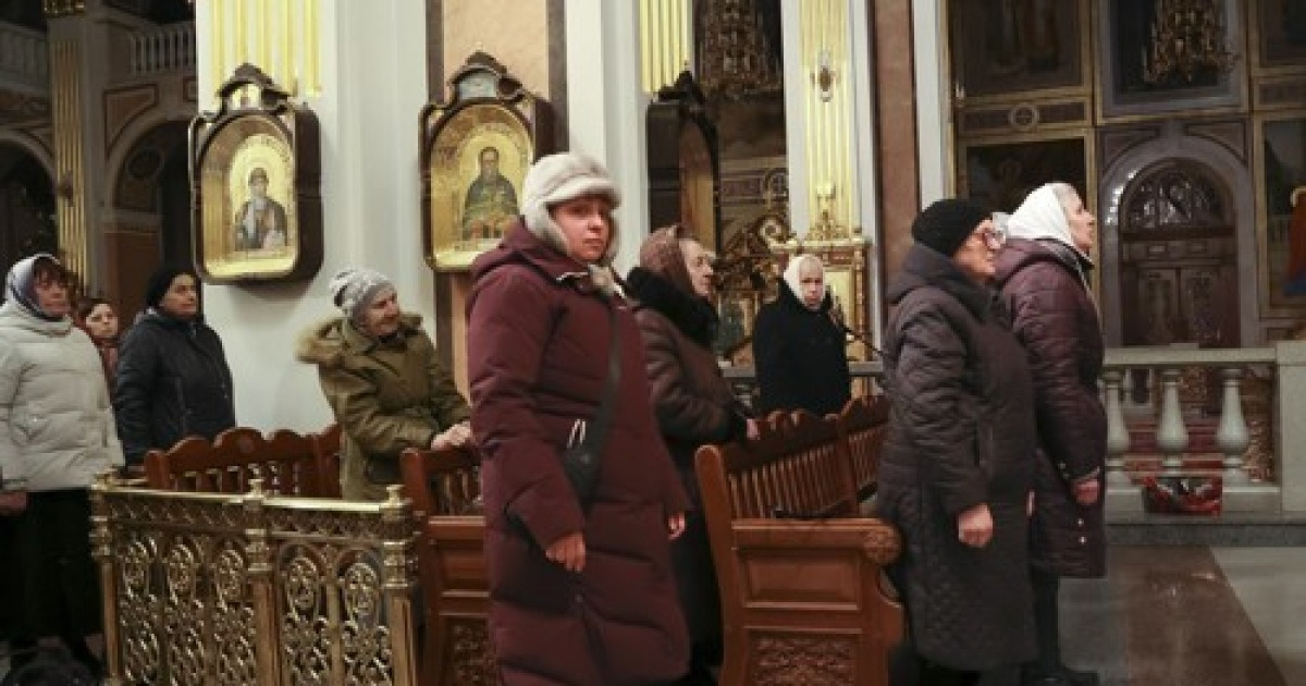 Russia Ukraine Orthodox Christmas