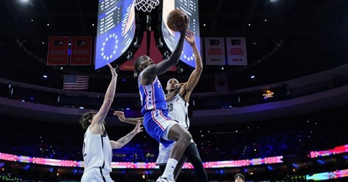 Nets 76ers Basketball