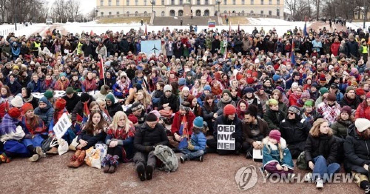NORWAY PROTEST