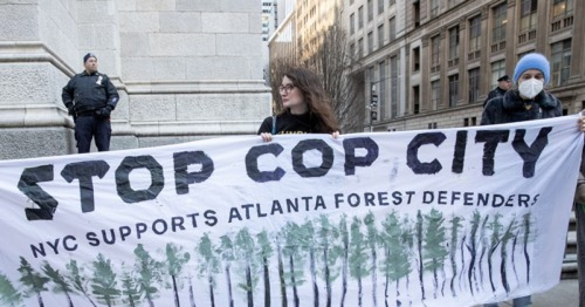 USA PROTEST COP CITY