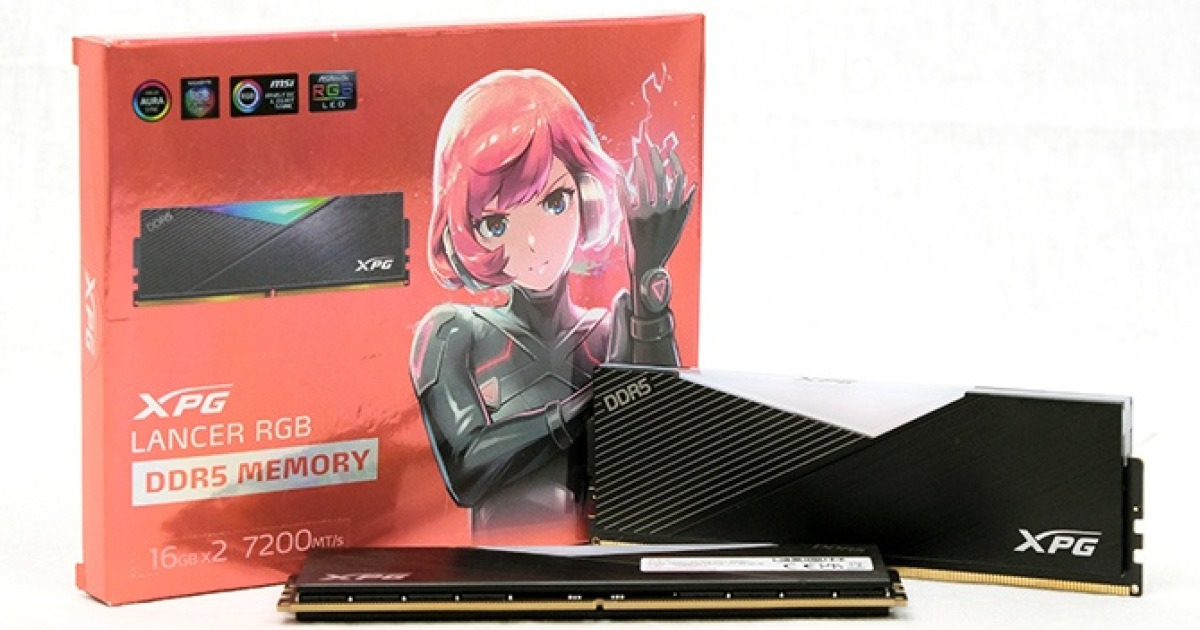 튜닝 메모리로 성능을 더 높이자, Adata Xpg Ddr5 7200 Cl34 Lancer | 보드나라/케이벤치