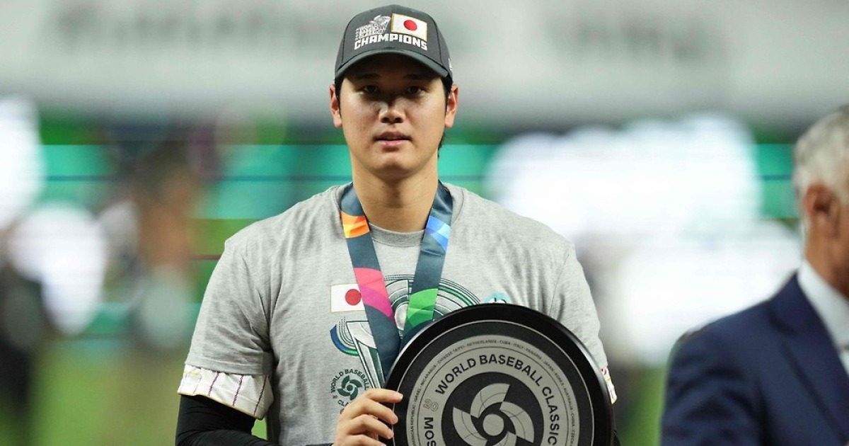 [WBC] MVP 오타니, 포지션별 올스타서 투수·지명 타자 석권