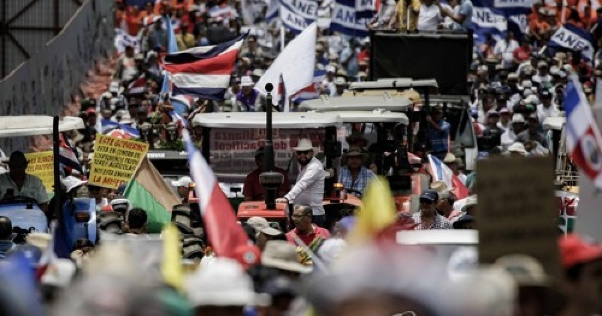 COSTA RICA PROTESTS