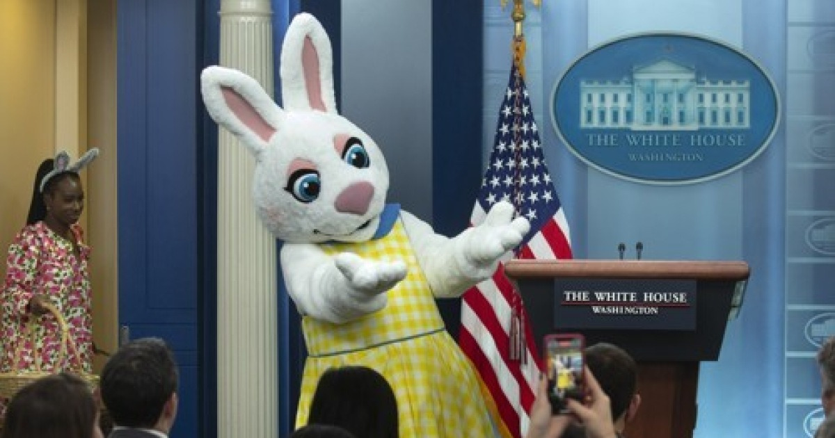 USA WHITE HOUSE EASTER BUNNY