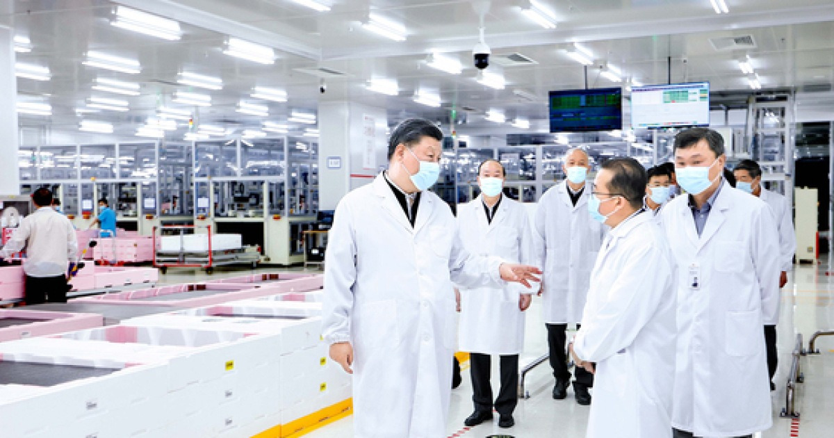 Korean government welcomes Xi's visit to LG Display plant in China
