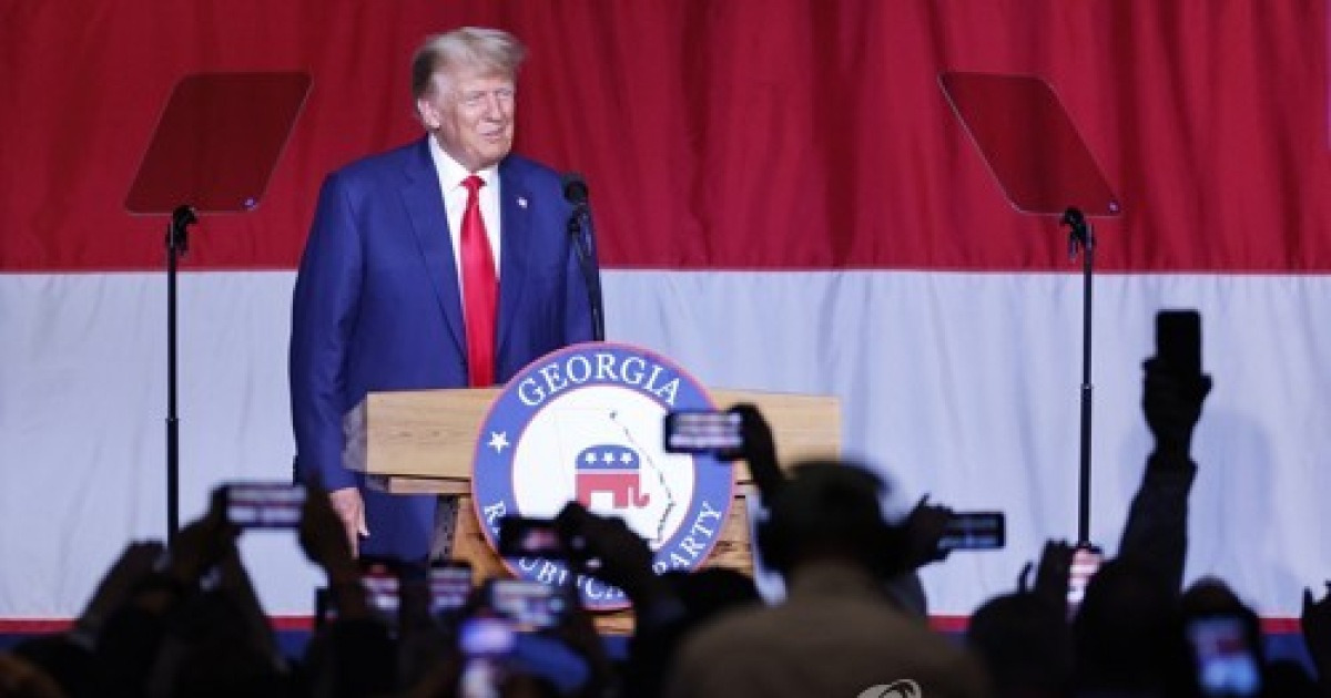 USA DONALD TRUMP GEORGIA