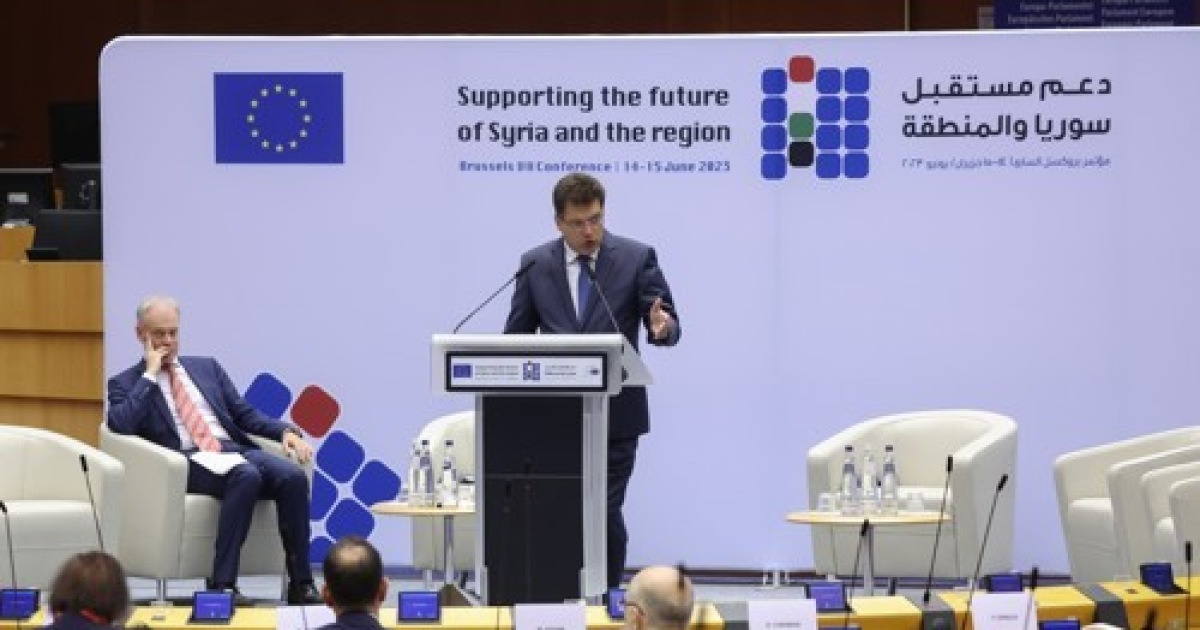 BELGIUM EU SYRIA CONFERENCE
