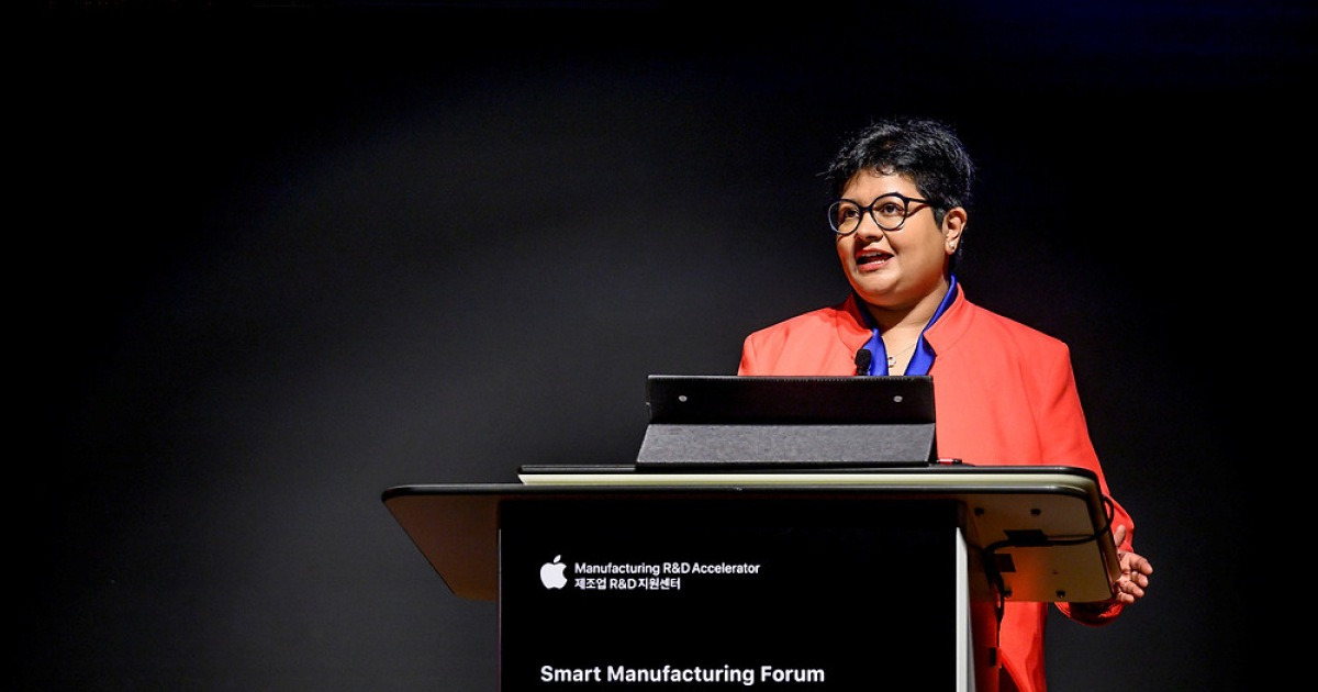 Apple R&D accelerator discuss smart manufacturing with Korean SMEs