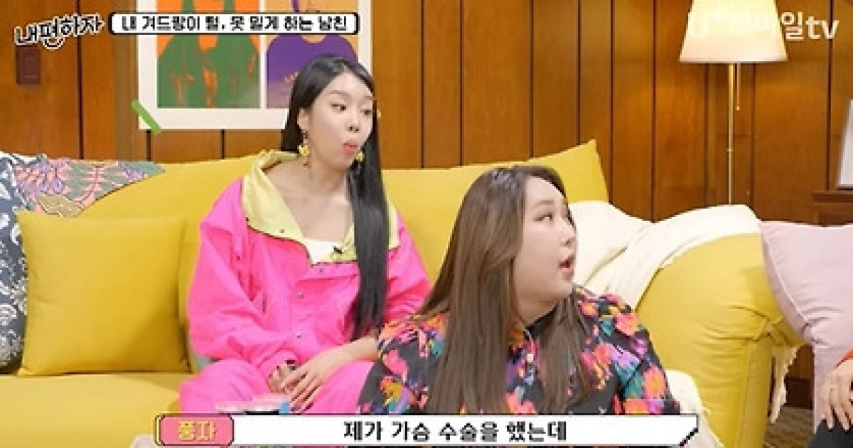 풍자 “가슴 성형, 겨드랑이 칼질 얼마나 했는지 겨털 안 나”(내편하자)