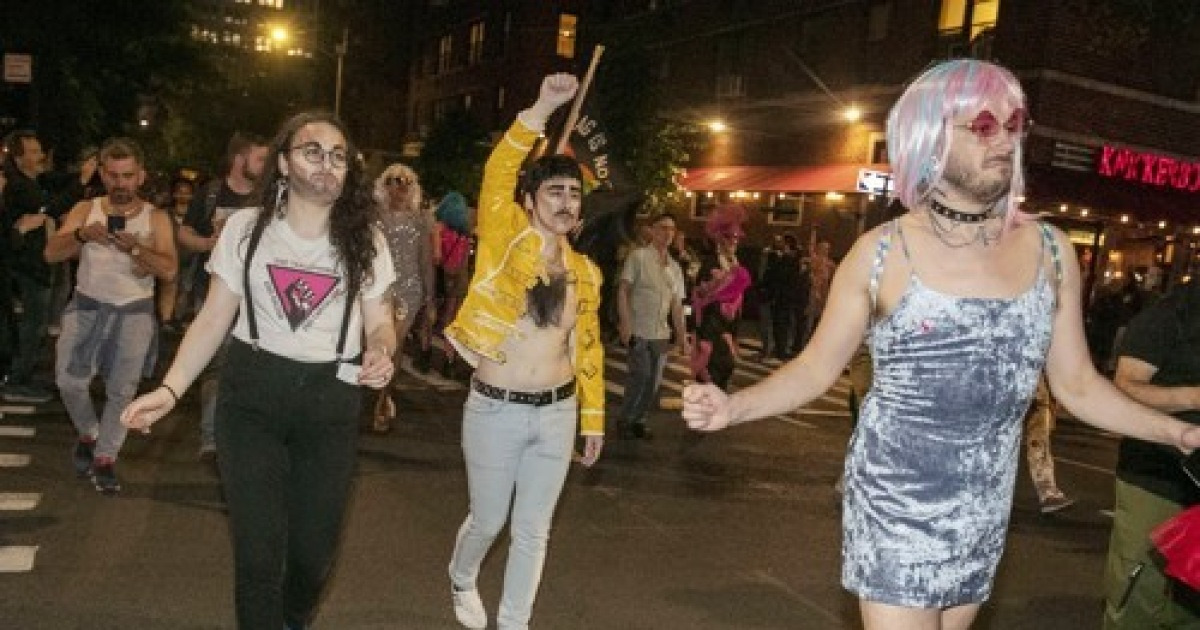 USA NEW YORK DRAG MARCH