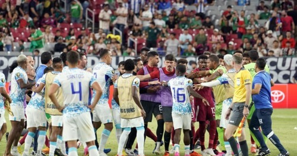 Gold Cup Qatar Honduras Soccer