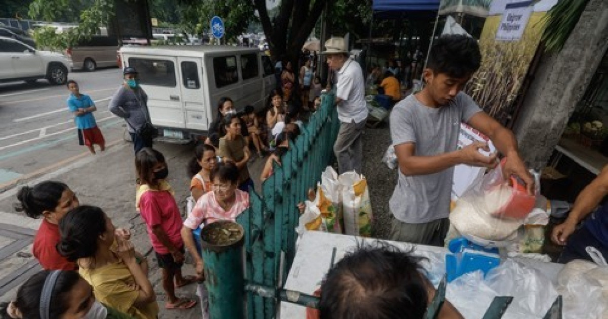 PHILIPPINES PHOTO SET GOVERNMENT RICE