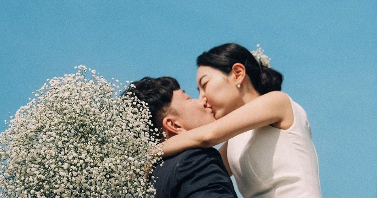 15기 옥순♥광수, 웨딩 화보 공개…