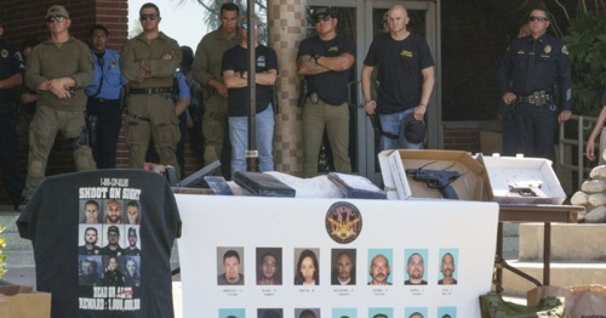 Los Angeles Gangs Arrests 