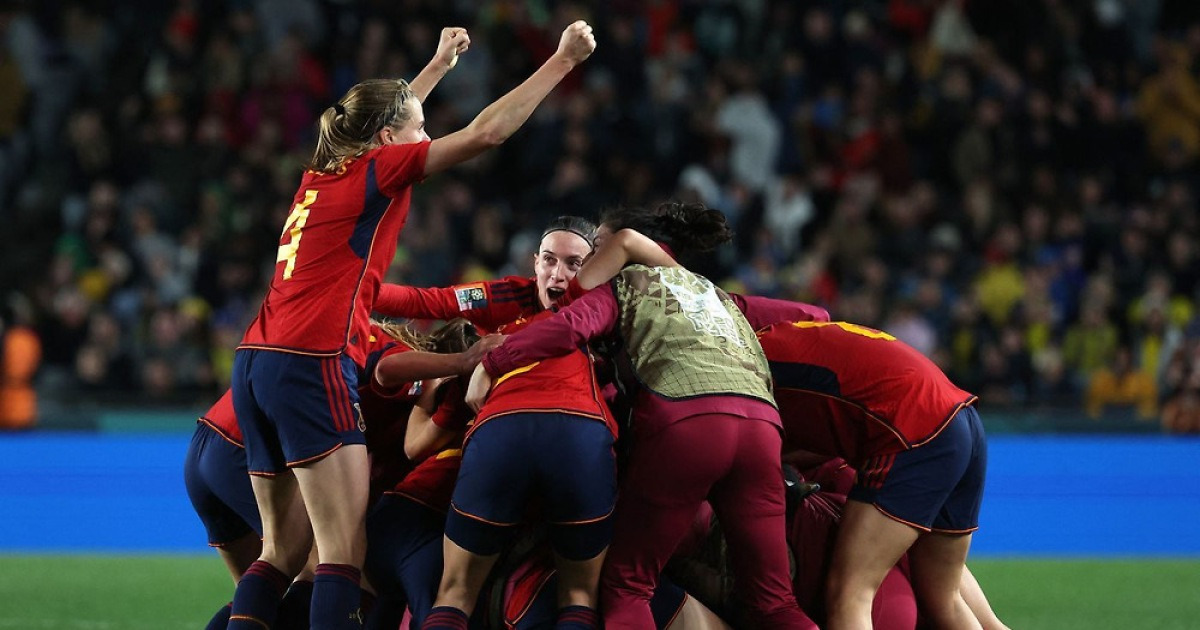 여자월드컵] 스페인, 스웨덴 꺾고 사상 첫 결승 진출