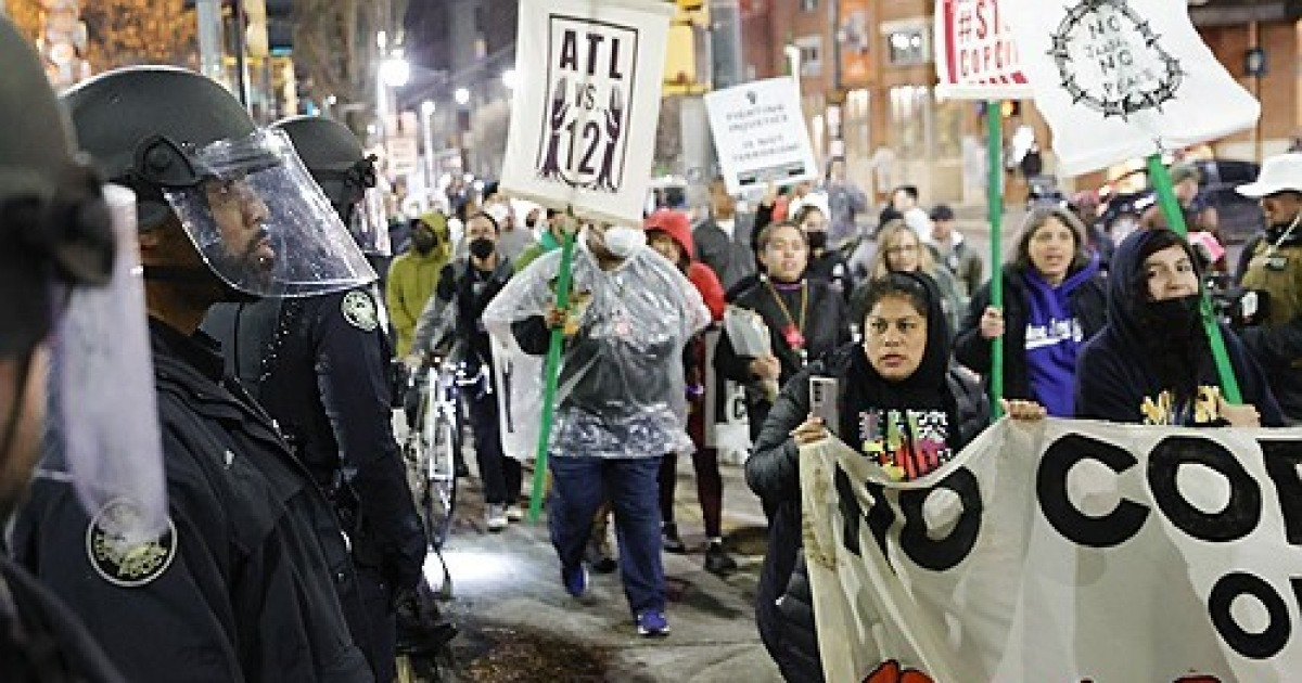 Police Training Center Protest