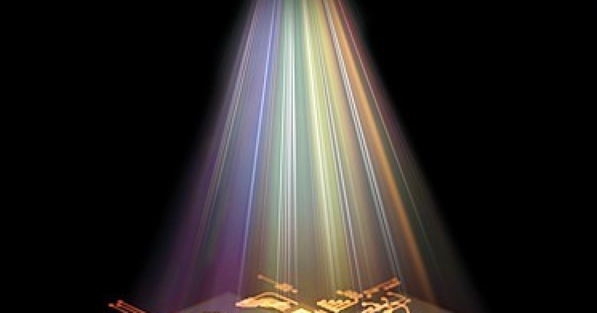 All Analog Photoelectronic Chip