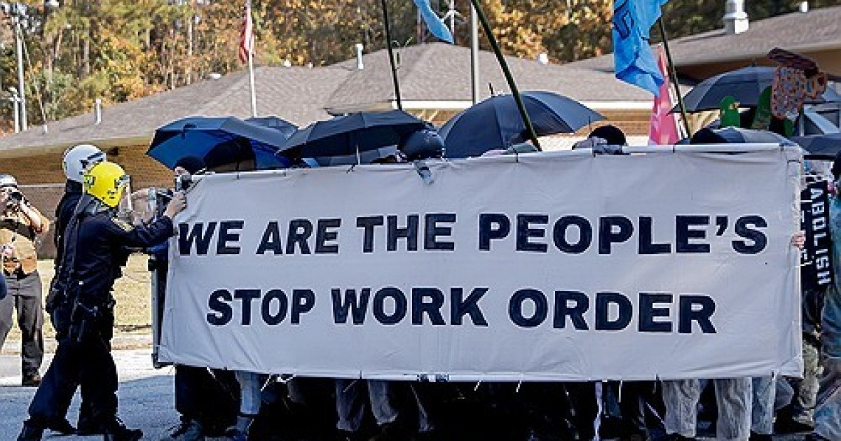 USA ATLANTA POLICE TRAINING CENTER PROTEST