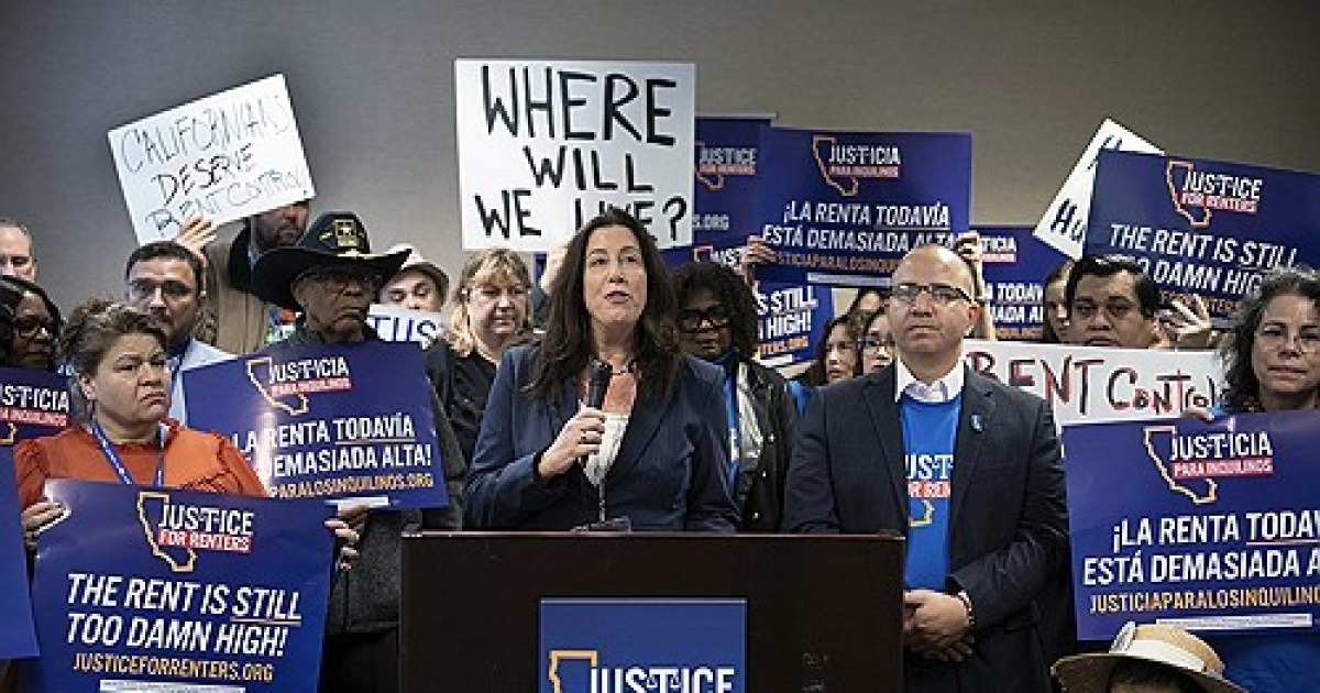 AIDS Healthcare Foundation's Rally for Rent Control