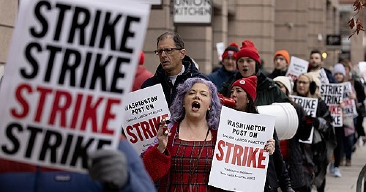 USA MEDIA WASHINGTON POST STRIKE