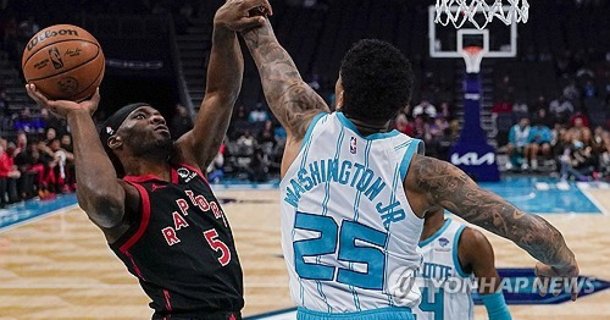 Raptors Hornets Basketball