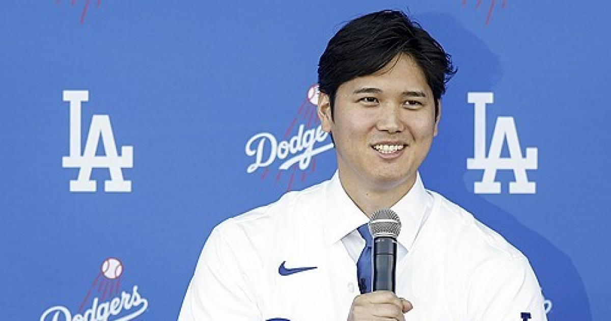 Usa los angeles shohei otani dodgers press conference