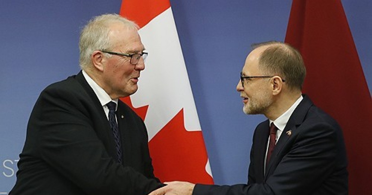 LATVIA CANADA DIPLOMACY