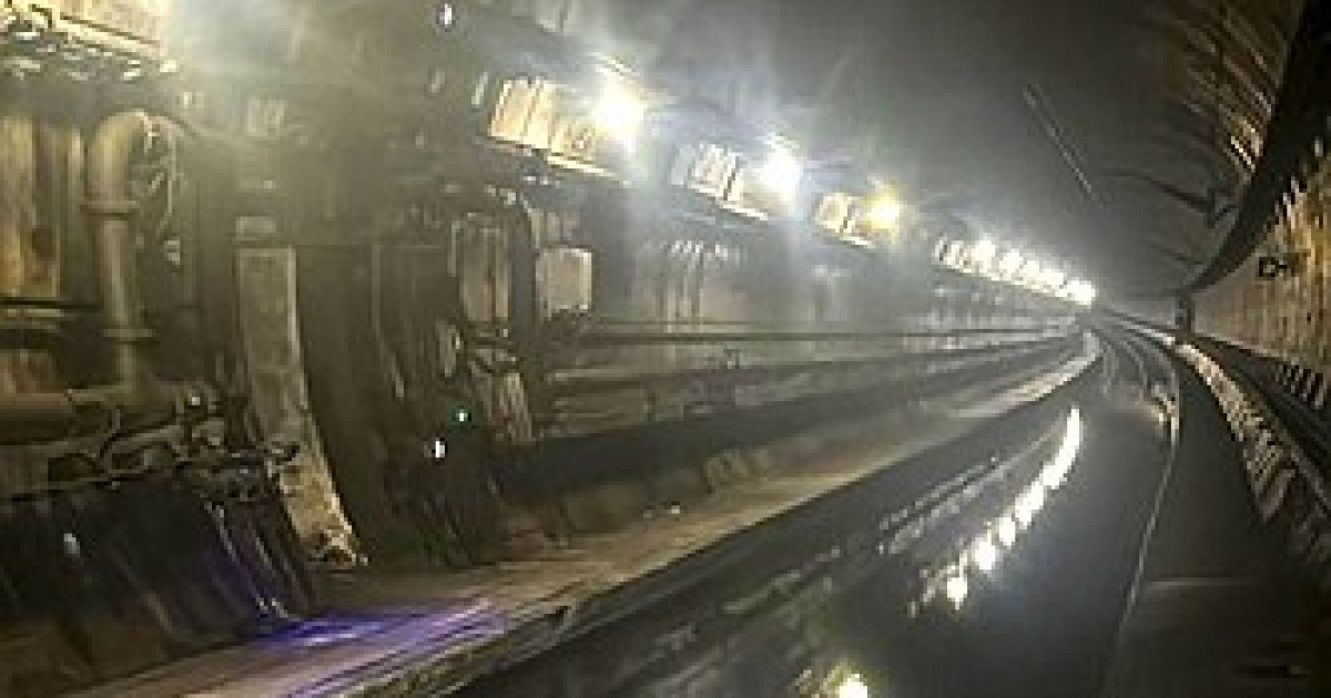 Britain Flooded Eurostar Tunnels
