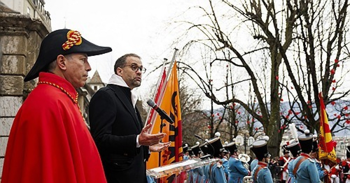 SWITZERLAND COMMEMORATION RESTORATION GENEVA