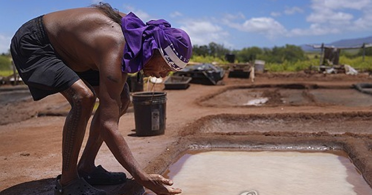 Native Hawaiian Salt Makers