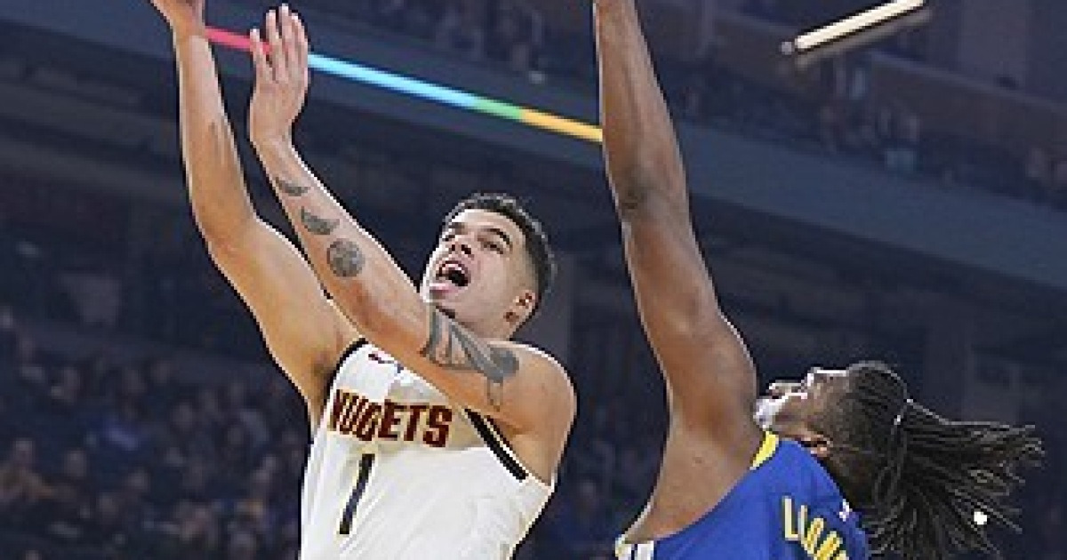 Nuggets Warriors Basketball